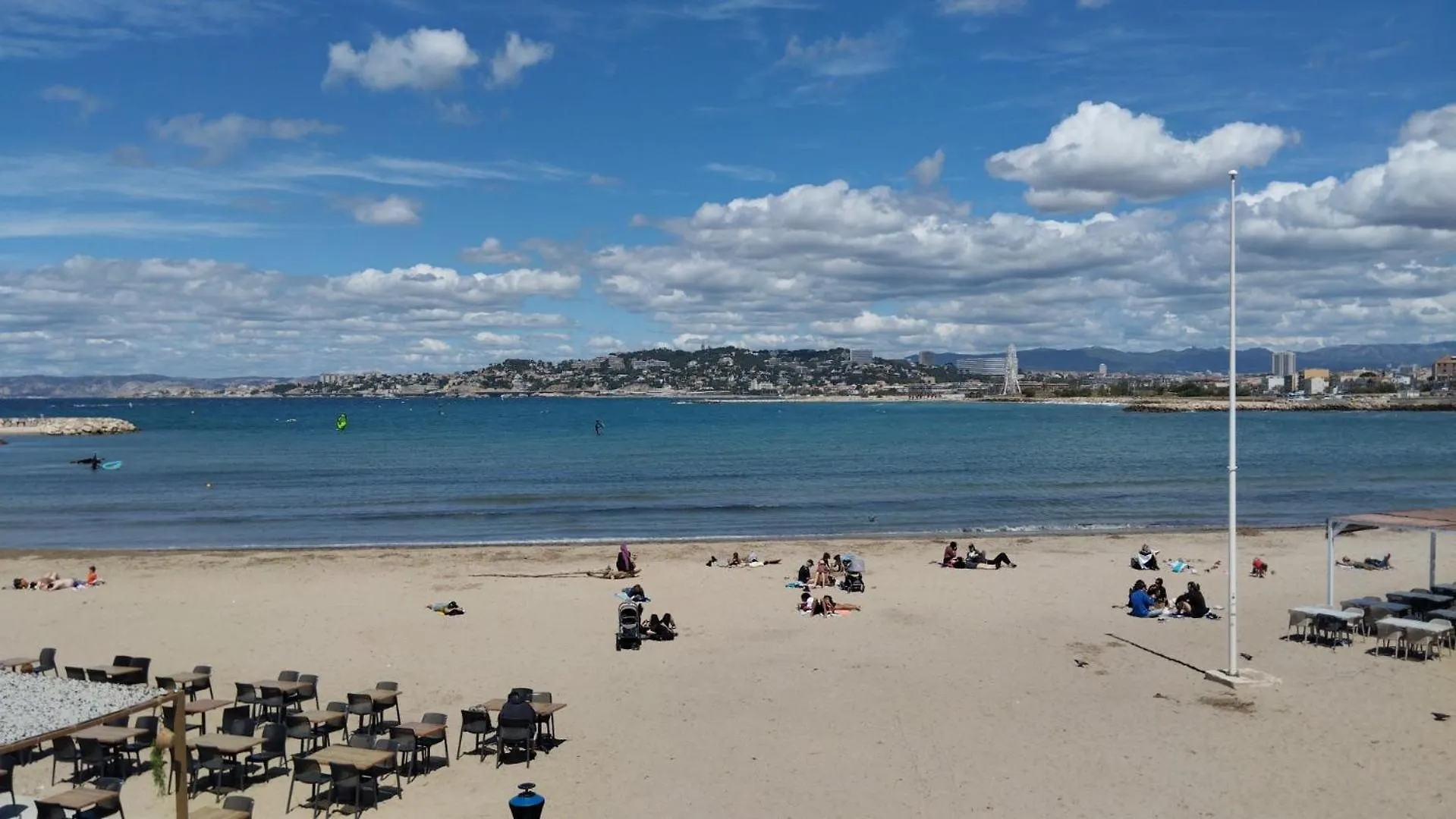 Appartement Vue Mer Pointe Rouge, 50M Plage Marseille Apartman